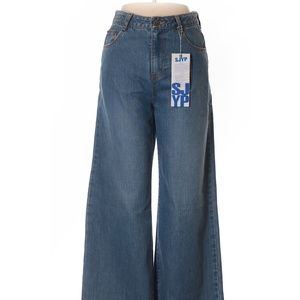 SJYP High-waist wide leg jeans